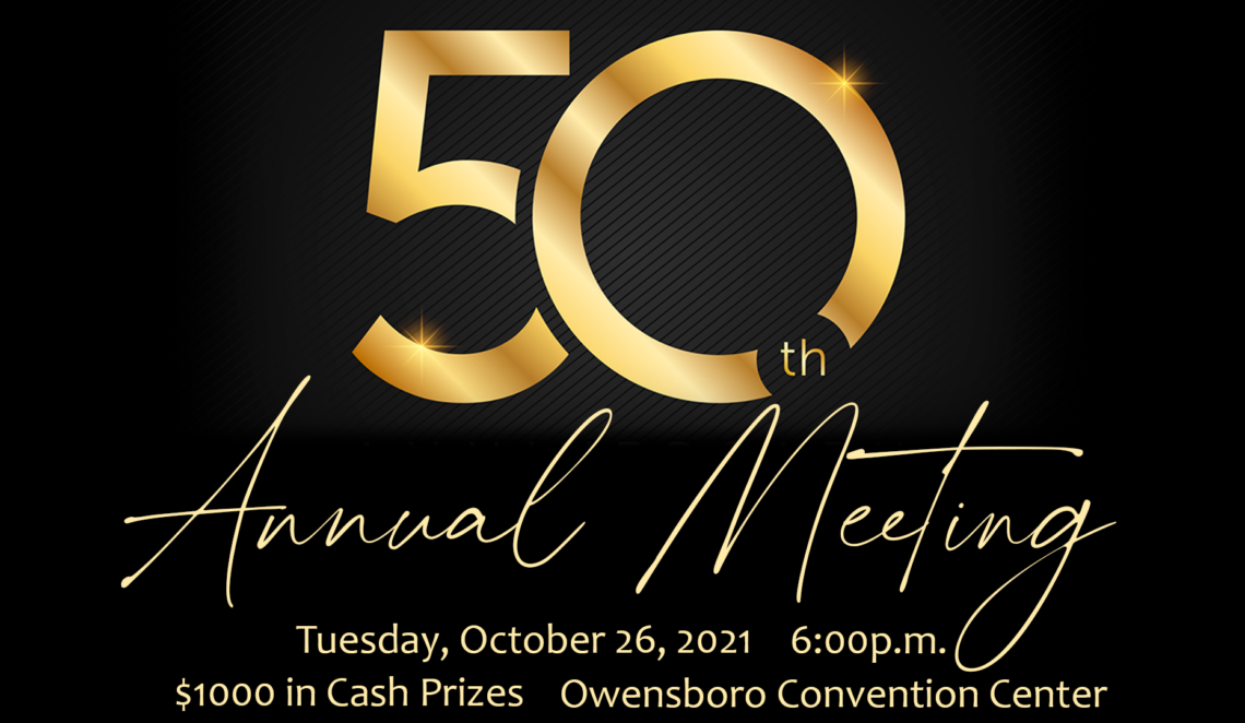 50th Annual Meeting Tuesday, October 26th