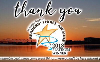 THANK YOU for choosing us as your Reader’s Choice Winner!