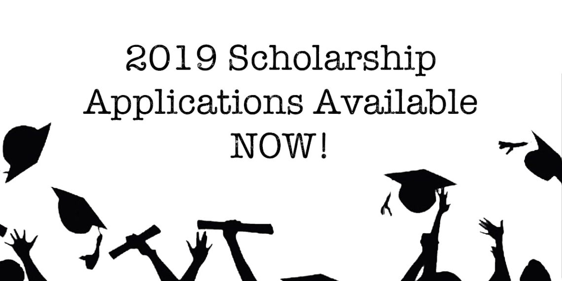 2019 Scholarship applications available now!